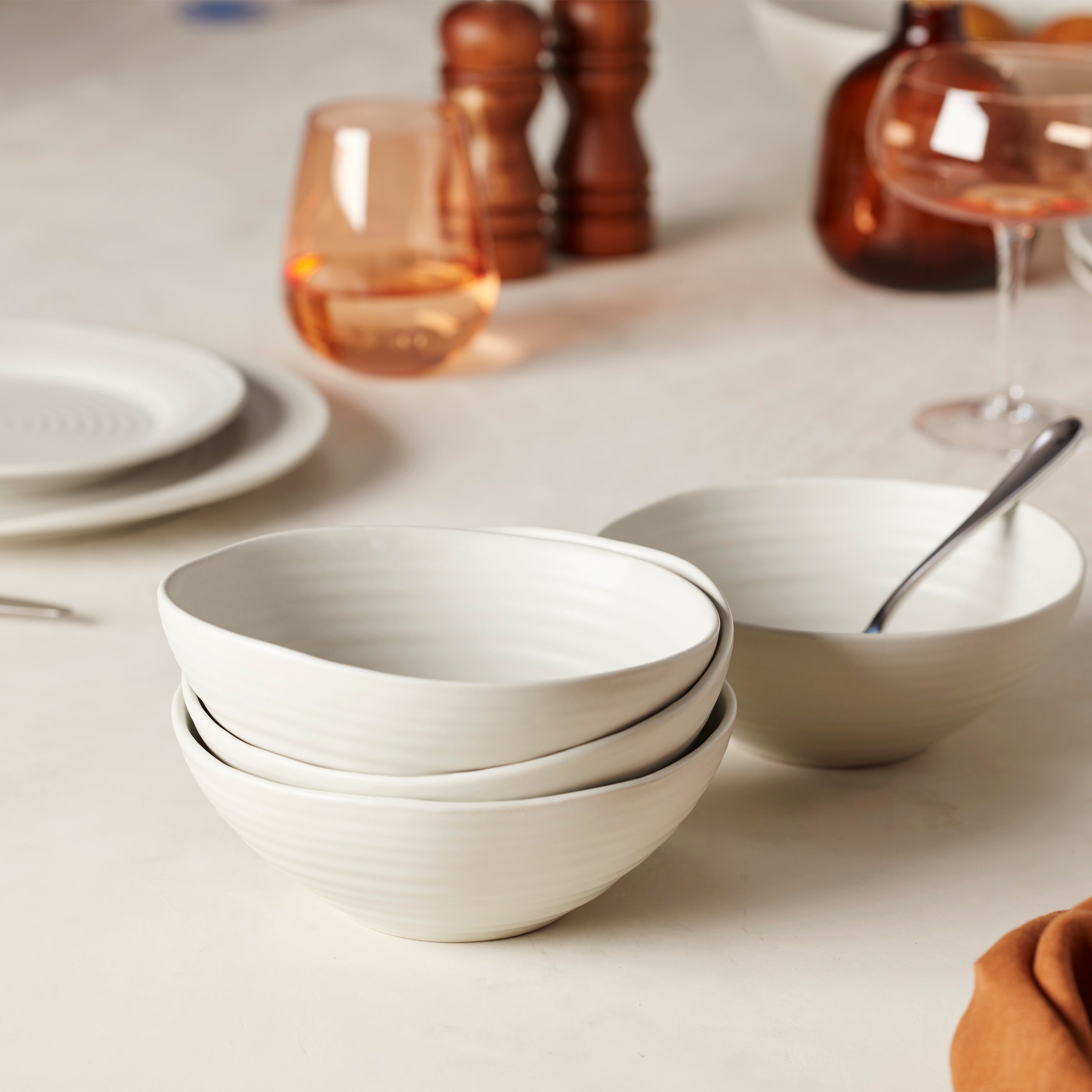 Lenox Heritage Lenox Heritage Ridge White 12-Piece Dinnerware Set - Image 15