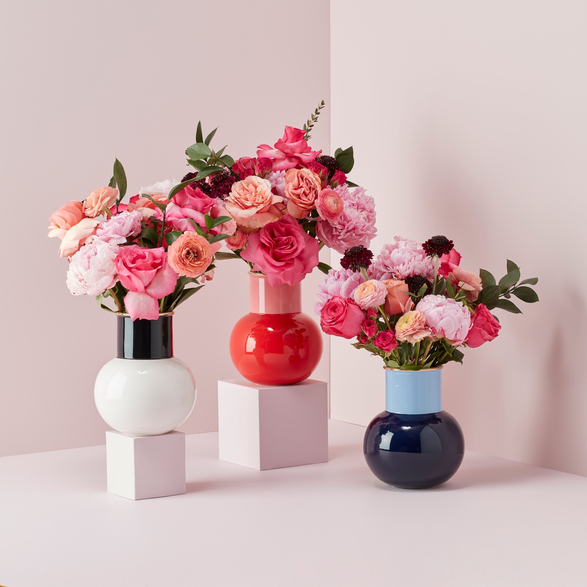 Lenox Heritage Lenox Heritage Make It Pop Cool Blue Bouquet Vase - Image 3
