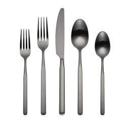 Lenox Heritage Lenox Heritage Mercer Gunmetal 5-Piece Place Setting
