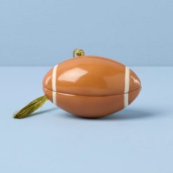 Alternative view of Lenox Heritage Lenox Heritage Personalized Football Ornament