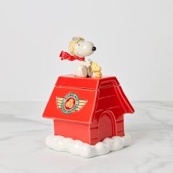 Lenox Heritage Lenox Heritage Chef Snoopy Figural Cookie Jar