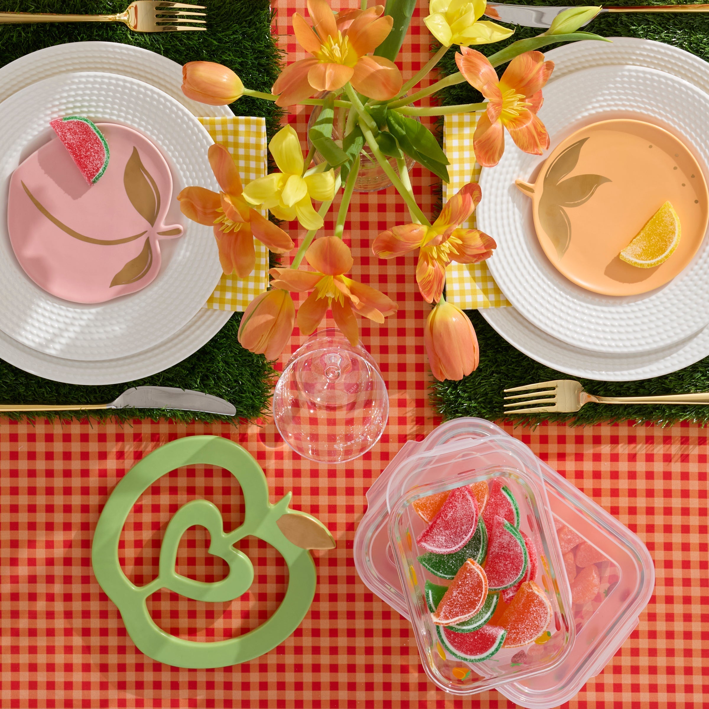 Lenox Heritage Lenox Heritage Tutti Fruity Apple Trivet - Image 3