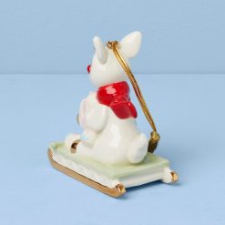 Alternative view of Lenox Heritage Lenox Heritage Personalized Rudolph with Misfit Elephant Ornament
