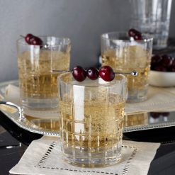 Alternative view of Lenox Heritage Lenox Heritage Deklan Crystal Double Old Fashion Glasses, Set of 4
