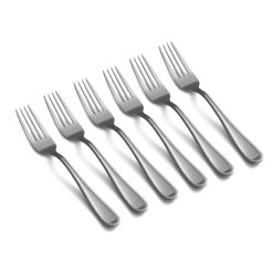 Lenox Heritage Lenox Heritage Malibu Satin Dinner Fors, Set of 6