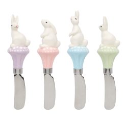 Lenox Heritage Lenox Heritage Bunny Hop Cheese Spreaders, Set of 4