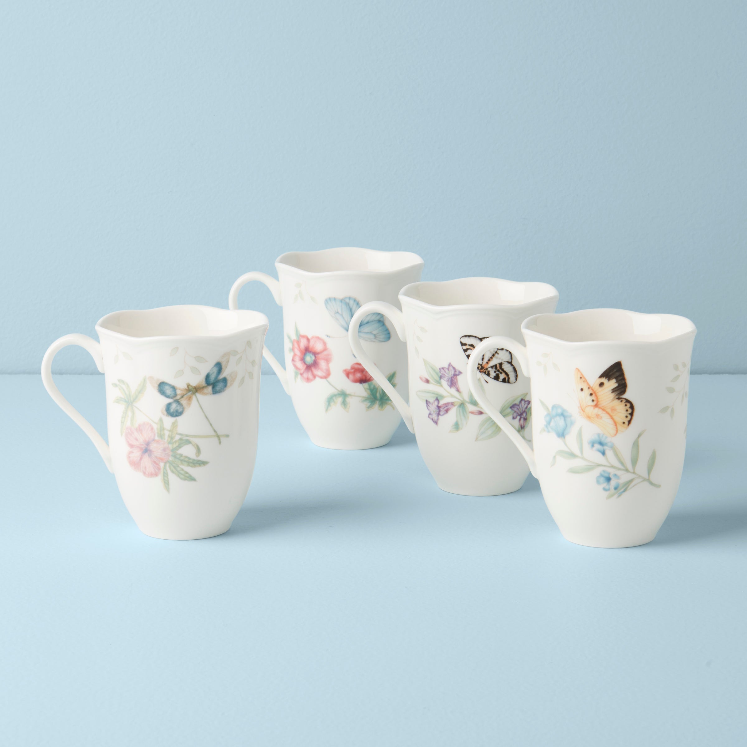 Lenox Heritage Lenox Heritage Butterfly Meadow Mugs, Set of 4 - Image 2