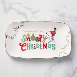 Lenox Heritage Lenox Heritage Snoopy Christmas Hors d'Oeuvre Tray