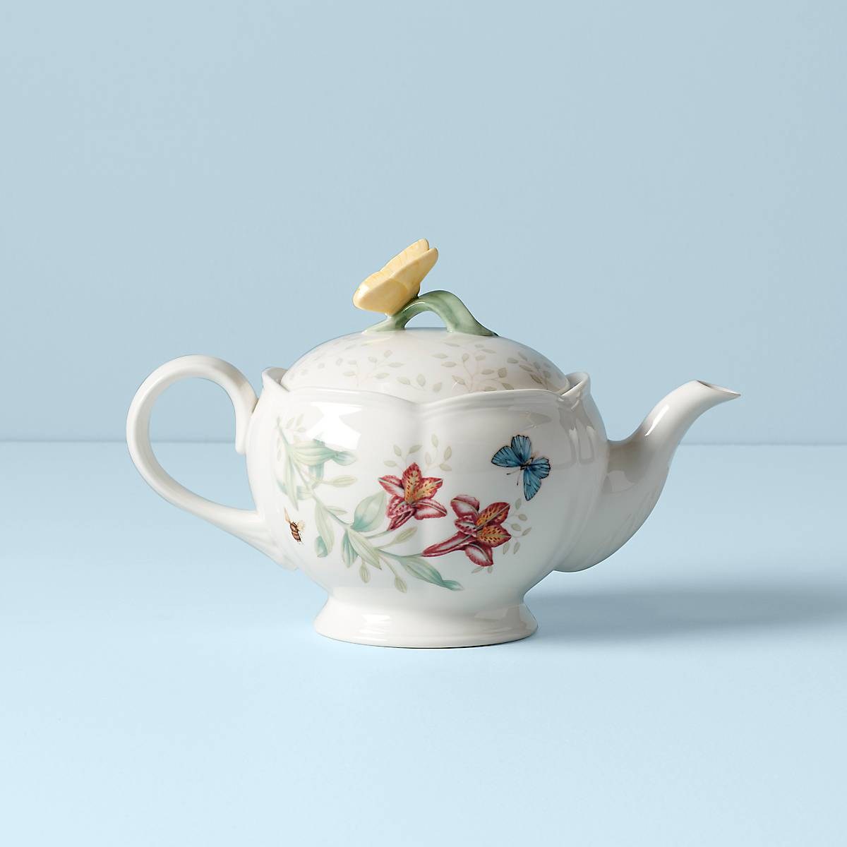 Lenox Heritage Lenox Heritage Butterfly Meadow Teapot - Image 2