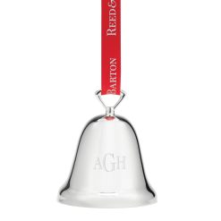 Lenox Heritage Lenox Heritage Personalized Christmas Silverplated Bell Ornament