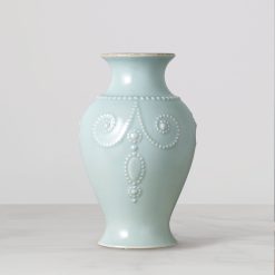 Lenox Heritage Lenox Heritage French Perle Ice Blue Bouquet Vase