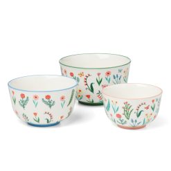 Alternative view of Lenox Heritage Lenox Heritage First Blooms 3-Piece Nesting Bowl Set