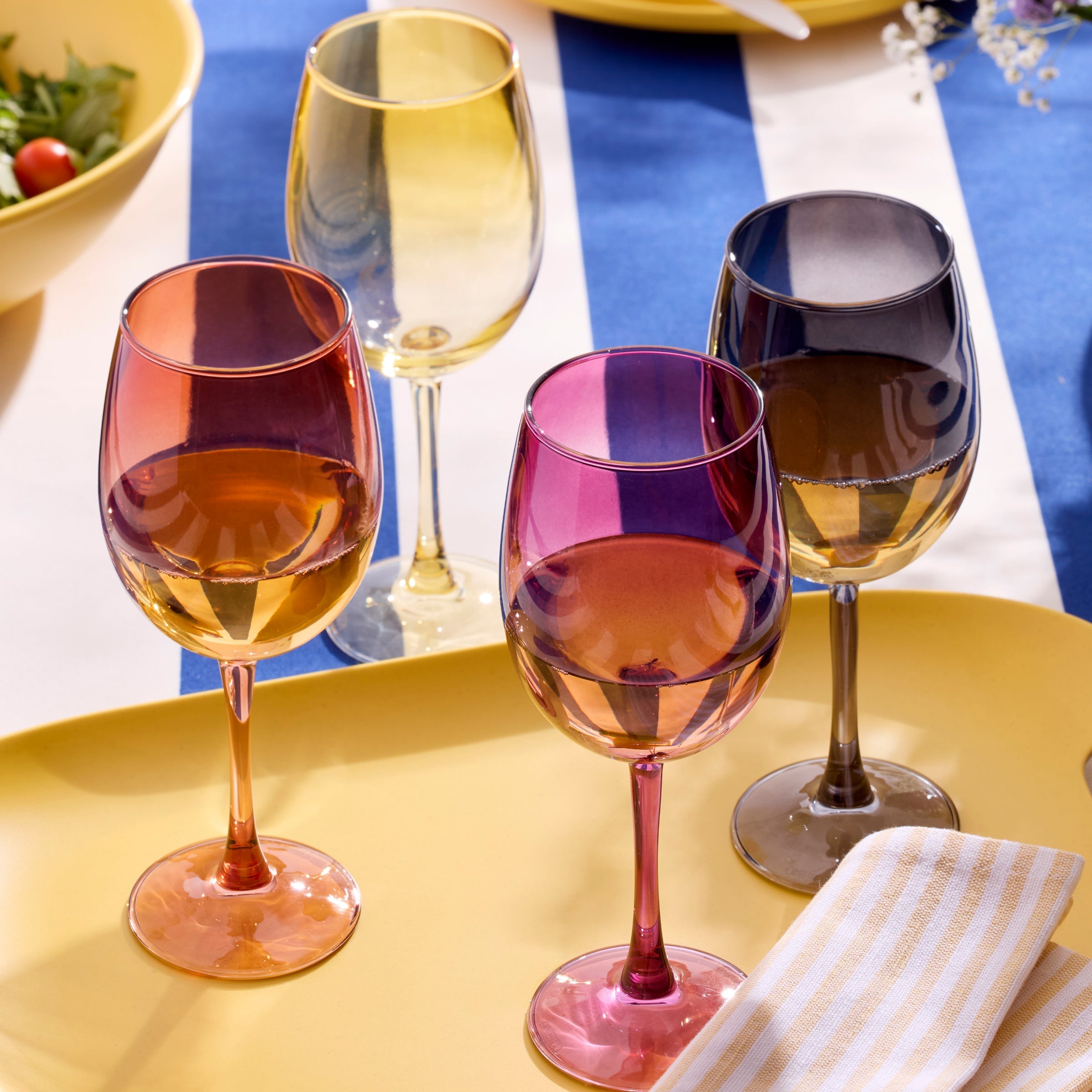 Lenox Heritage Lenox Heritage Golden Hour All-Purpose Wine Glasses, Set of 4 - Image 5