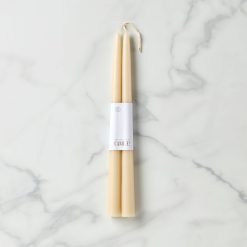 Lenox Heritage Lenox Heritage Dipped Parchment 12 Taper Candle, Set of 2