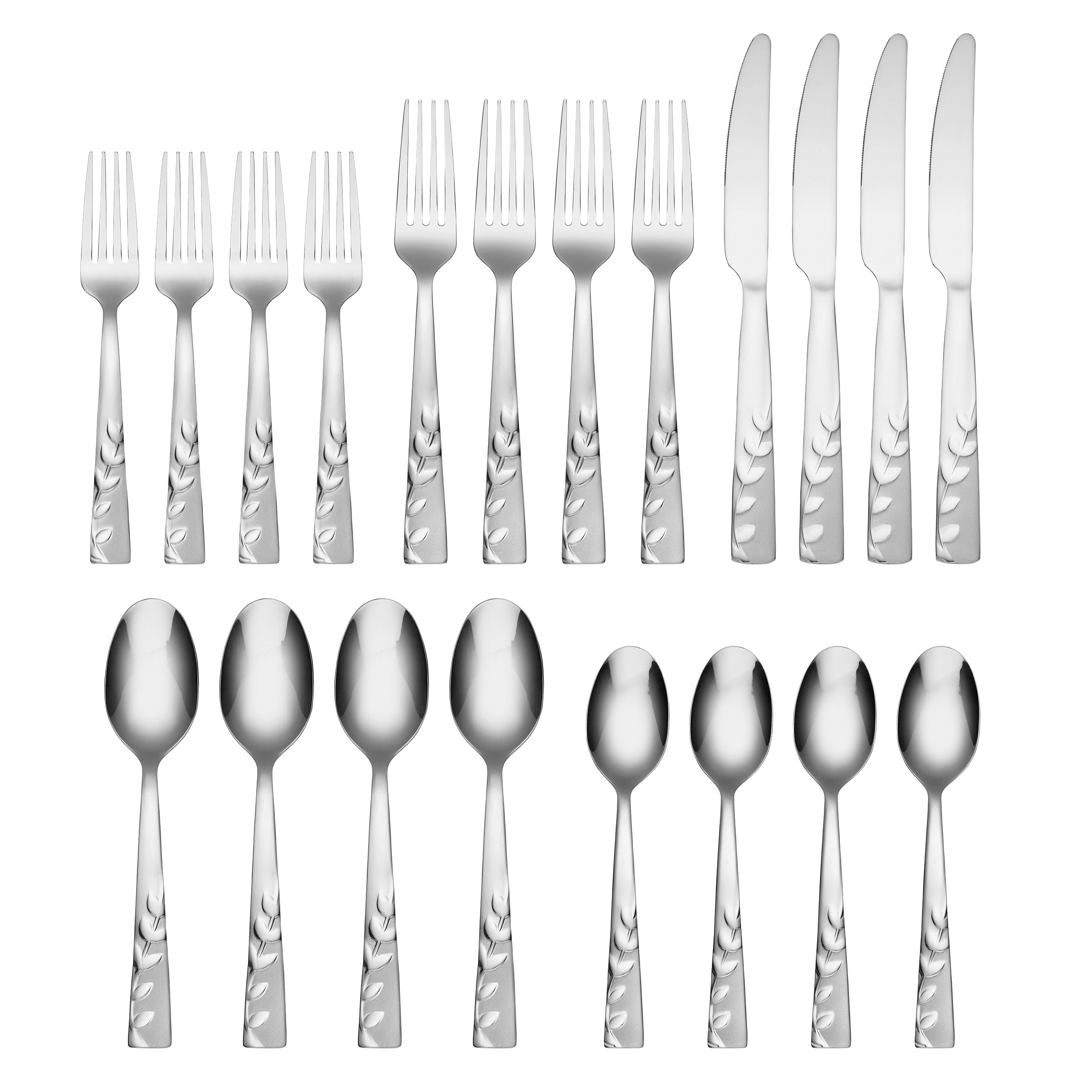 Lenox Heritage Lenox Heritage Blossom Sand 20-Piece Flatware Set - Image 2