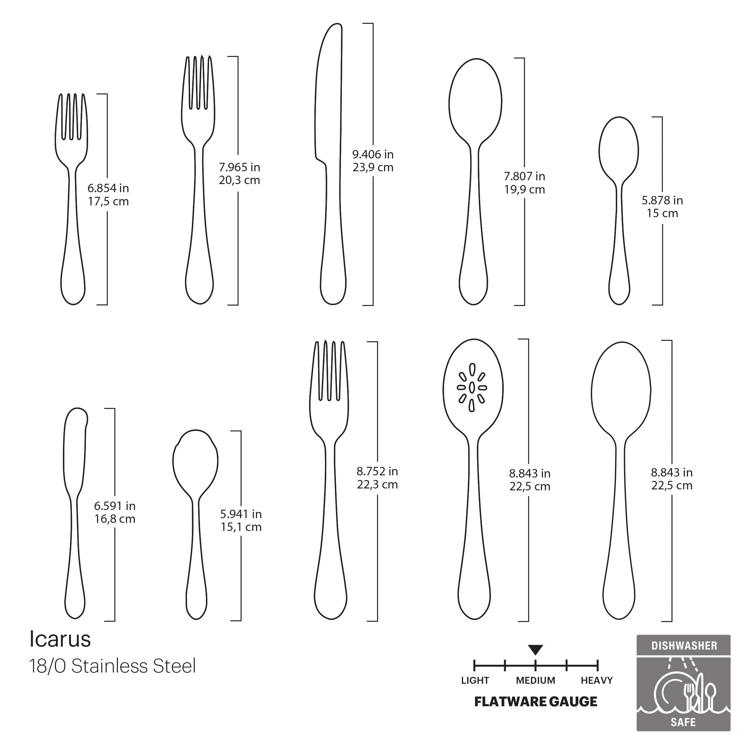 Lenox Heritage Lenox Heritage Icarus 45-Piece Flatware Set - Image 2
