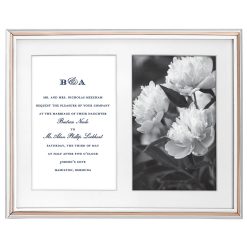 Lenox Heritage Lenox Heritage Rosy Glow Double 5x7 Photo Frame