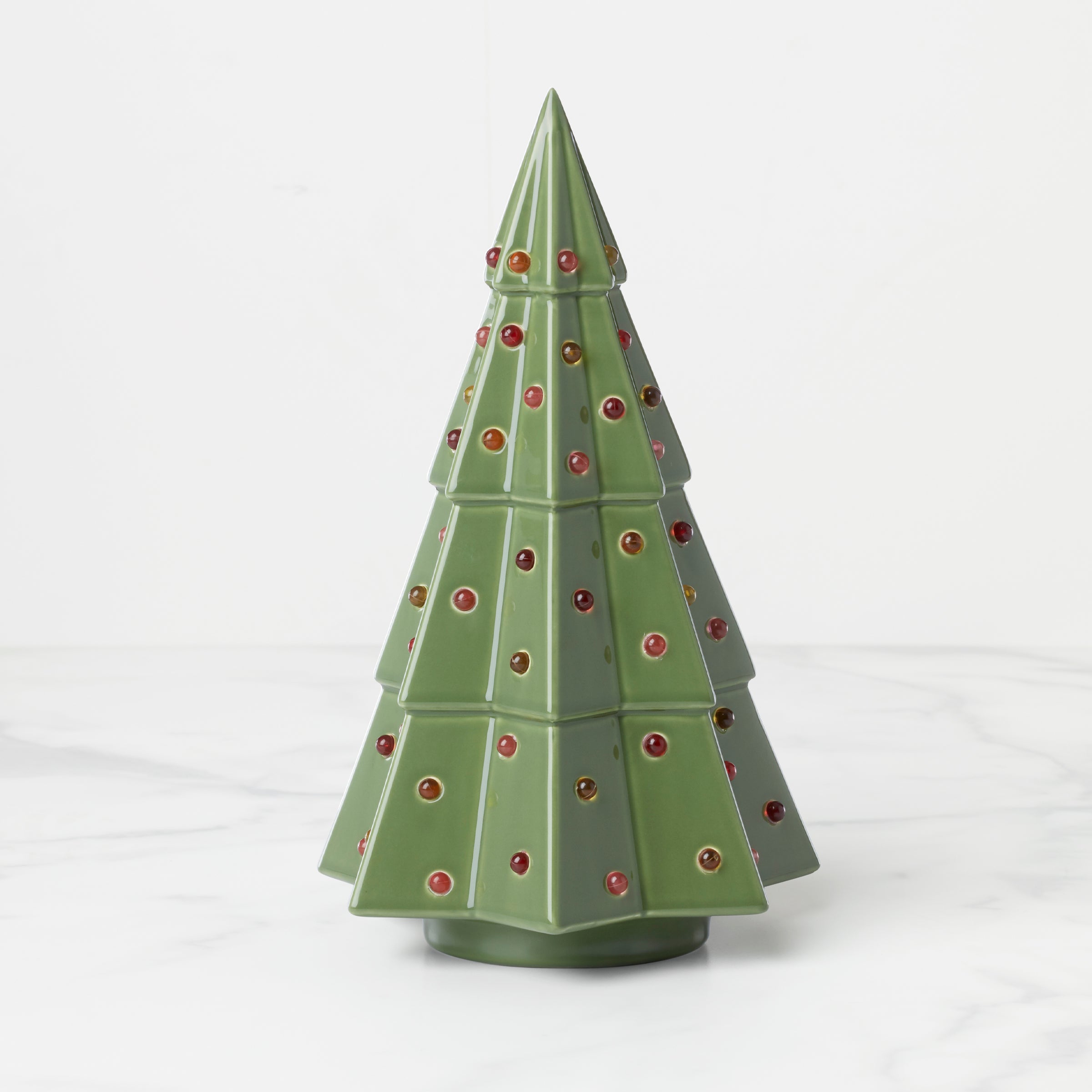 Lenox Heritage Lenox Heritage Evergreen Large Lit Tree Figurine - Image 2