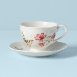 Lenox Heritage Lenox Heritage Butterfly Meadow Dragonfly Cup & Saucer