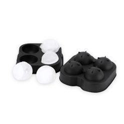 Alternative view of Lenox Heritage Lenox Heritage Black 4 Sphere Silicone Ice Mold