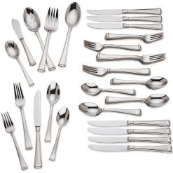 Lenox Heritage Lenox Heritage Column 45-Piece Flatware Set