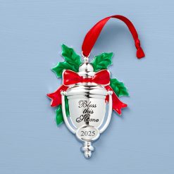 Lenox Heritage Lenox Heritage 2025 Bless This Home Silverplate Ornament
