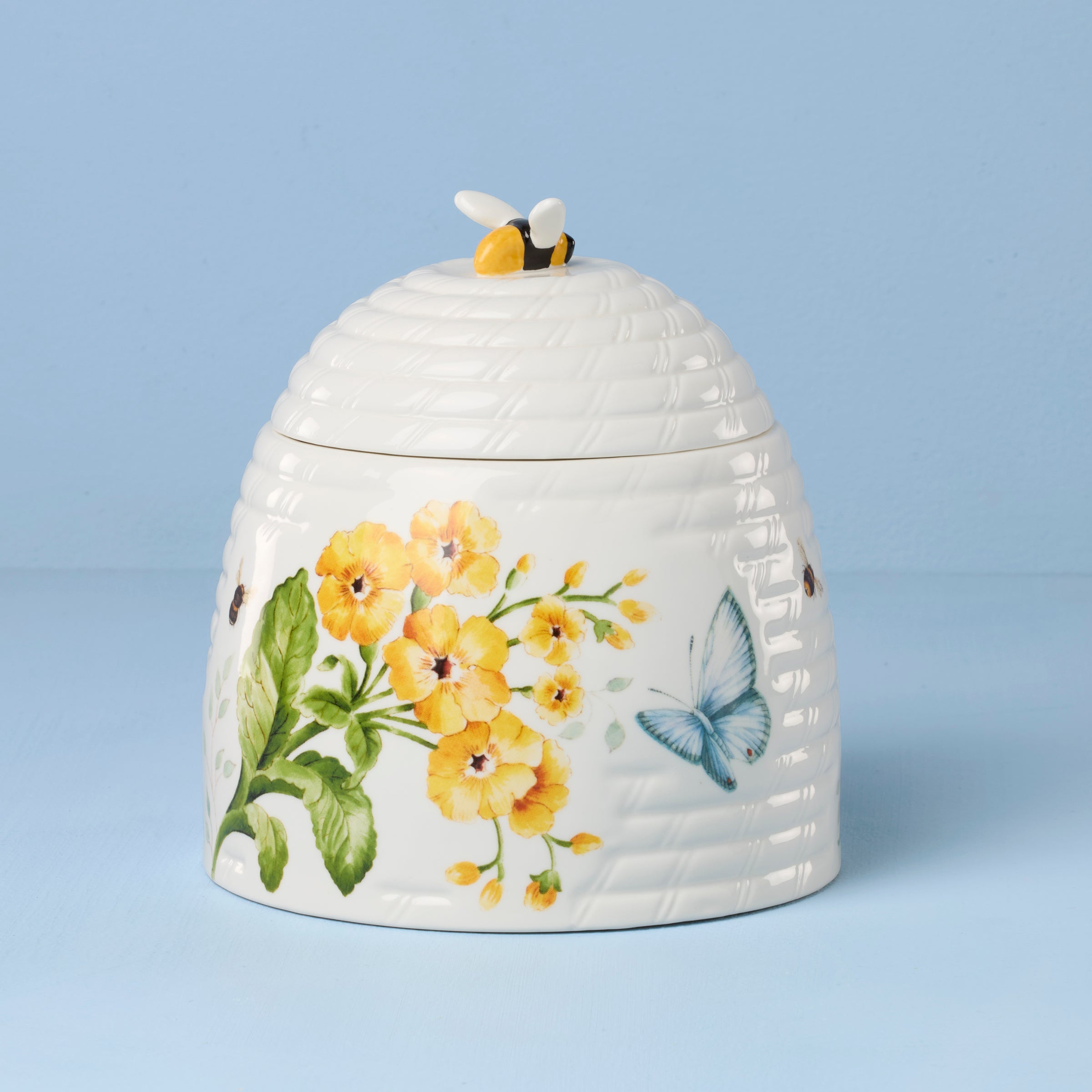 Lenox Heritage Lenox Heritage Butterfly Meadow Honeycomb Candy Jar - Image 2