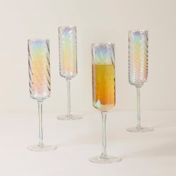 Alternative view of Lenox Heritage Lenox Heritage Tuscany Classics Iridescent Flute Glasses, Set of 4
