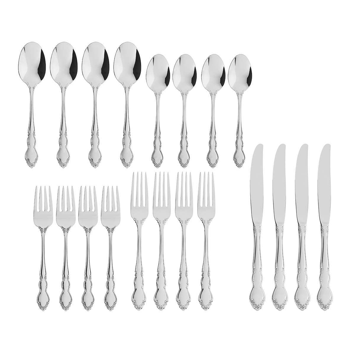 Lenox Heritage Lenox Heritage Dover 20-Piece Flatware Set - Image 4