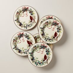 Lenox Heritage Lenox Heritage Winter Greetings Salad Plates, Set of 6