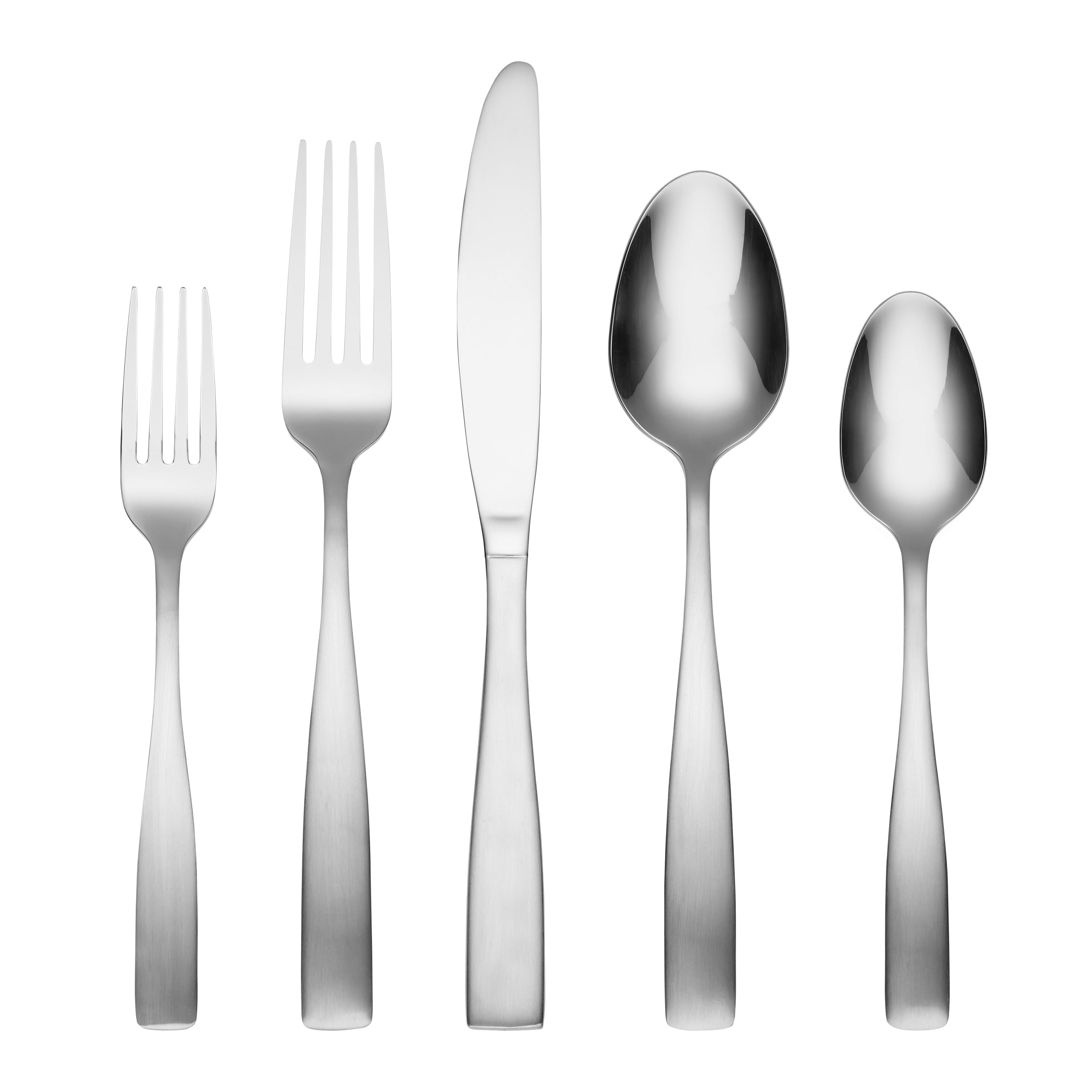 Lenox Heritage Lenox Heritage Madison Satin 62-Piece Flatware Set with Wood Tray
