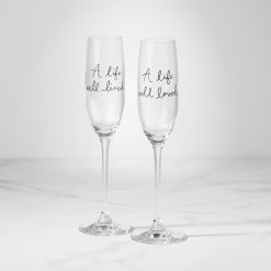 Lenox Heritage Lenox Heritage Charmed Life 2-Piece Toasting Flutes