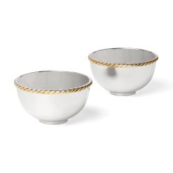 Lenox Heritage Lenox Heritage Roseland Nut Bowls, Set of 2