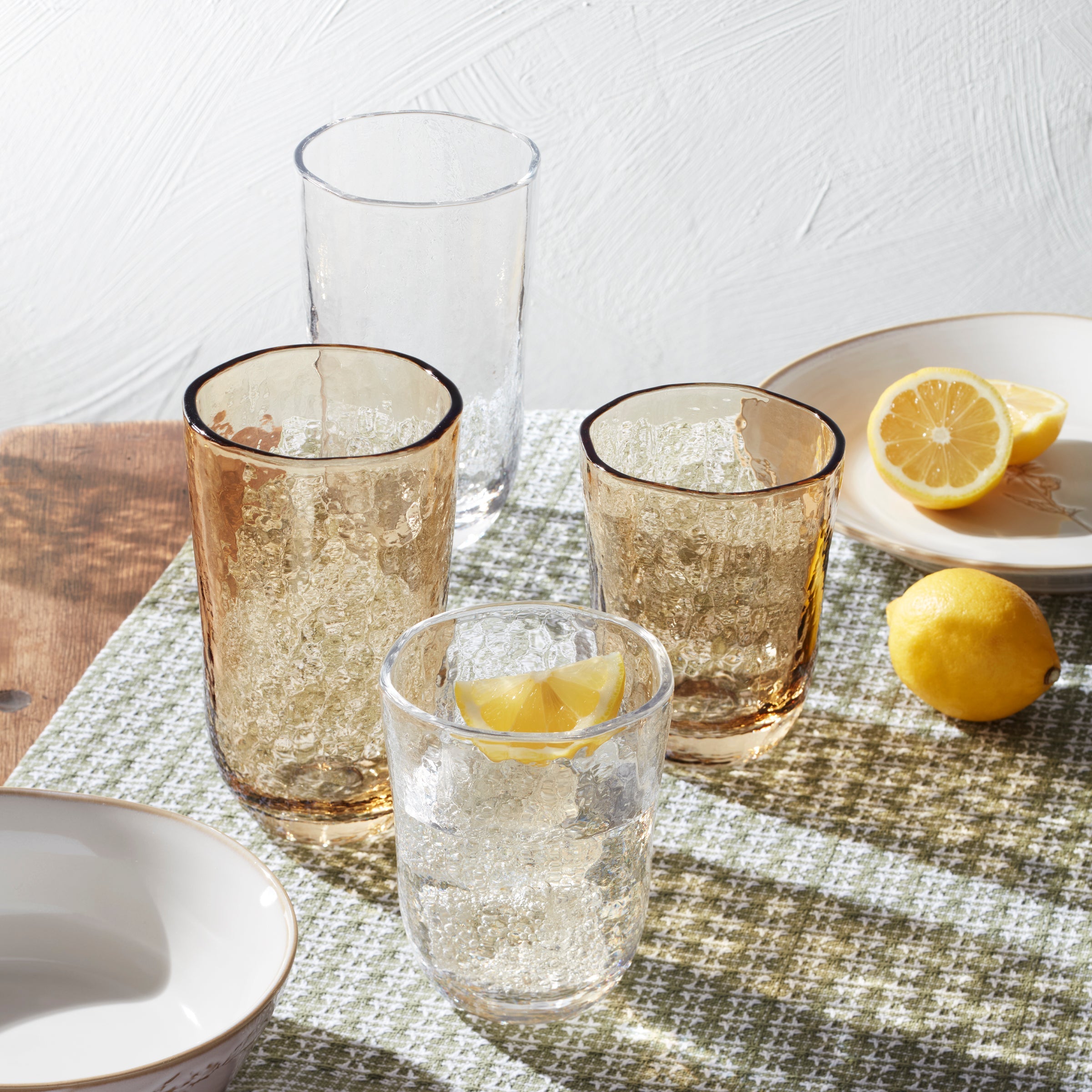 Lenox Heritage Lenox Heritage Homespun Clear Tall Tumbler - Set Of 4 - Image 3