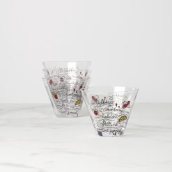 Lenox Heritage Lenox Heritage Make Merry Stemless Martini Glasses, Set of 4