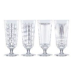 Lenox Heritage Lenox Heritage New Vintage Crystal Iced Beverage Glasses, Set of 4