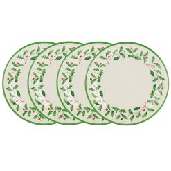 Alternative view of Lenox Heritage Lenox Heritage Holiday Melamine Dinner Plates, Set of 4