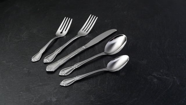 Lenox Heritage Lenox Heritage True Rose Everyday Flatware Tall Drink Spoons, Set Of 4 - Image 2