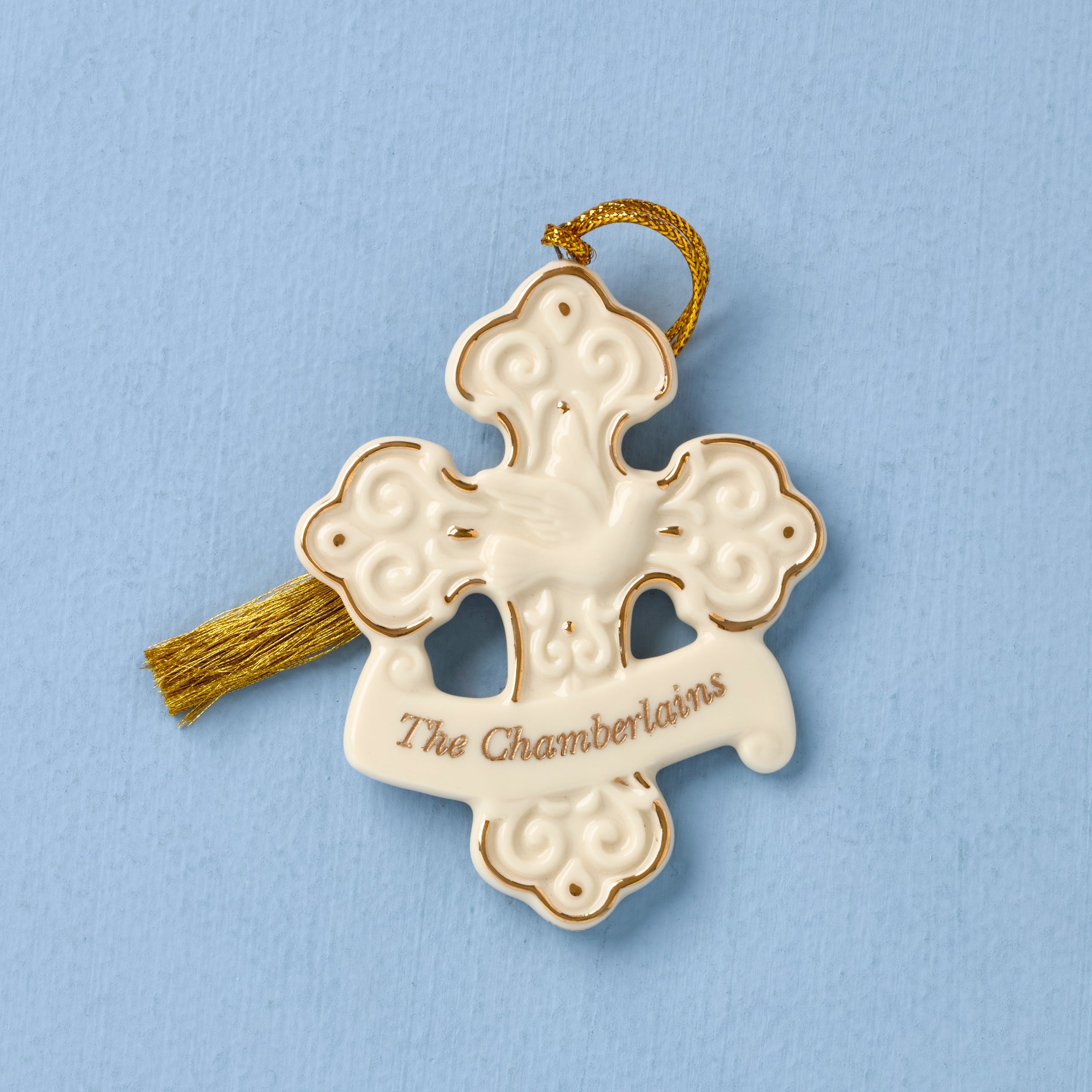 Lenox Heritage Lenox Heritage Personalized My Family Cross Ornament