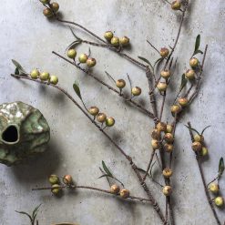 Lenox Heritage Lenox Heritage Artificial Rosehip Stem, Dappled