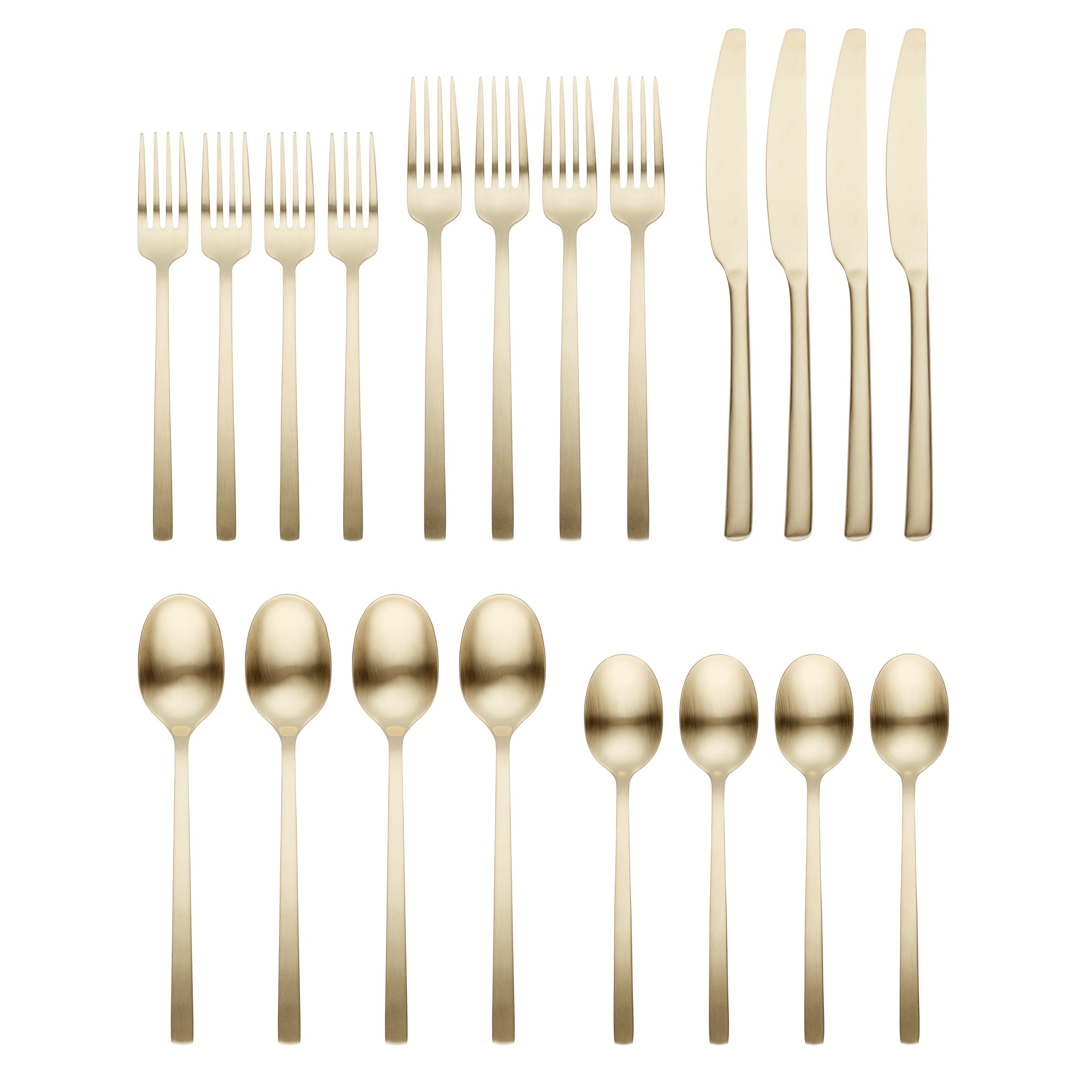 Lenox Heritage Lenox Heritage Beacon Champagne Satin 20-Piece Flatware Set - Image 2