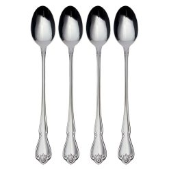 Lenox Heritage Lenox Heritage True Rose Everyday Flatware Tall Drink Spoons, Set Of 4