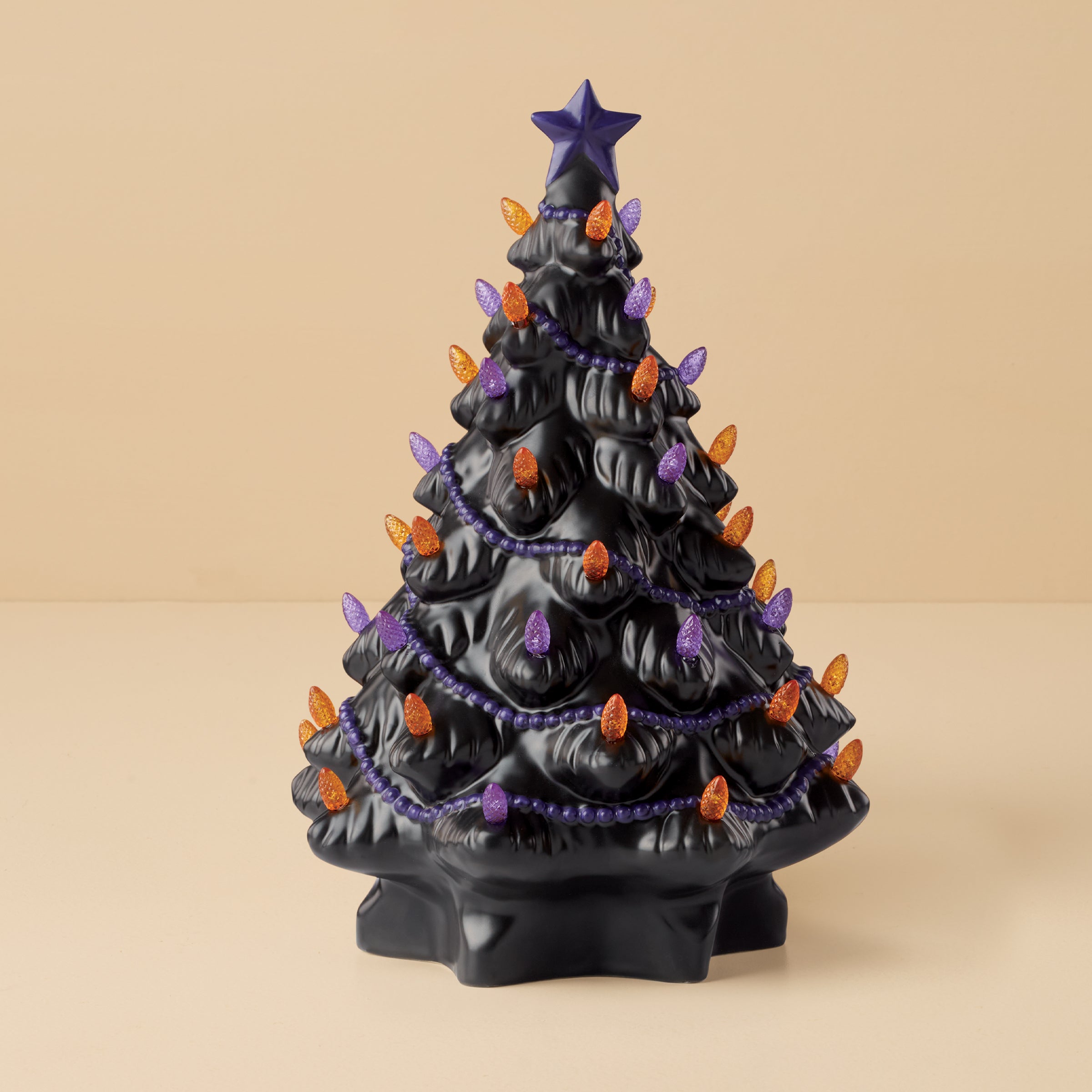 Lenox Heritage Lenox Heritage Treasured Traditions Black Lit Tree Figurine - Image 2