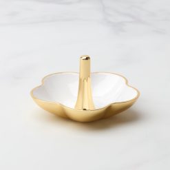 Lenox Heritage Lenox Heritage Make It Pop White Metal Ring Dish
