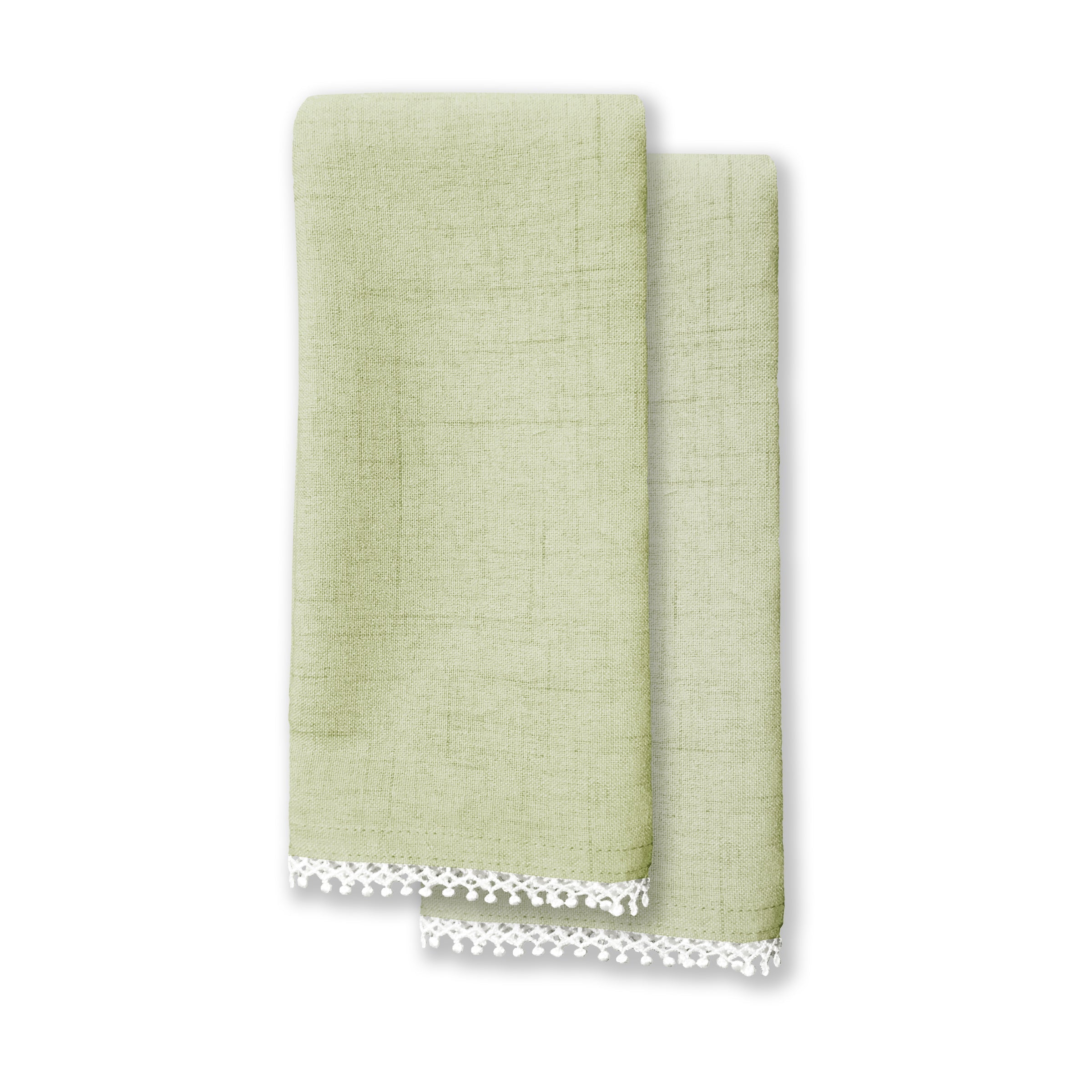 Lenox Heritage Lenox Heritage French Perle Pistachio Napkin, Set of 2 - Image 2