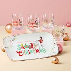 Alternative view of Lenox Heritage Lenox Heritage Snoopy Christmas Hors d'Oeuvre Tray