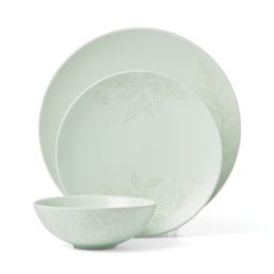 Alternative view of Lenox Heritage Lenox Heritage Roseto Soft Sage 12-Piece Dinnerware Set