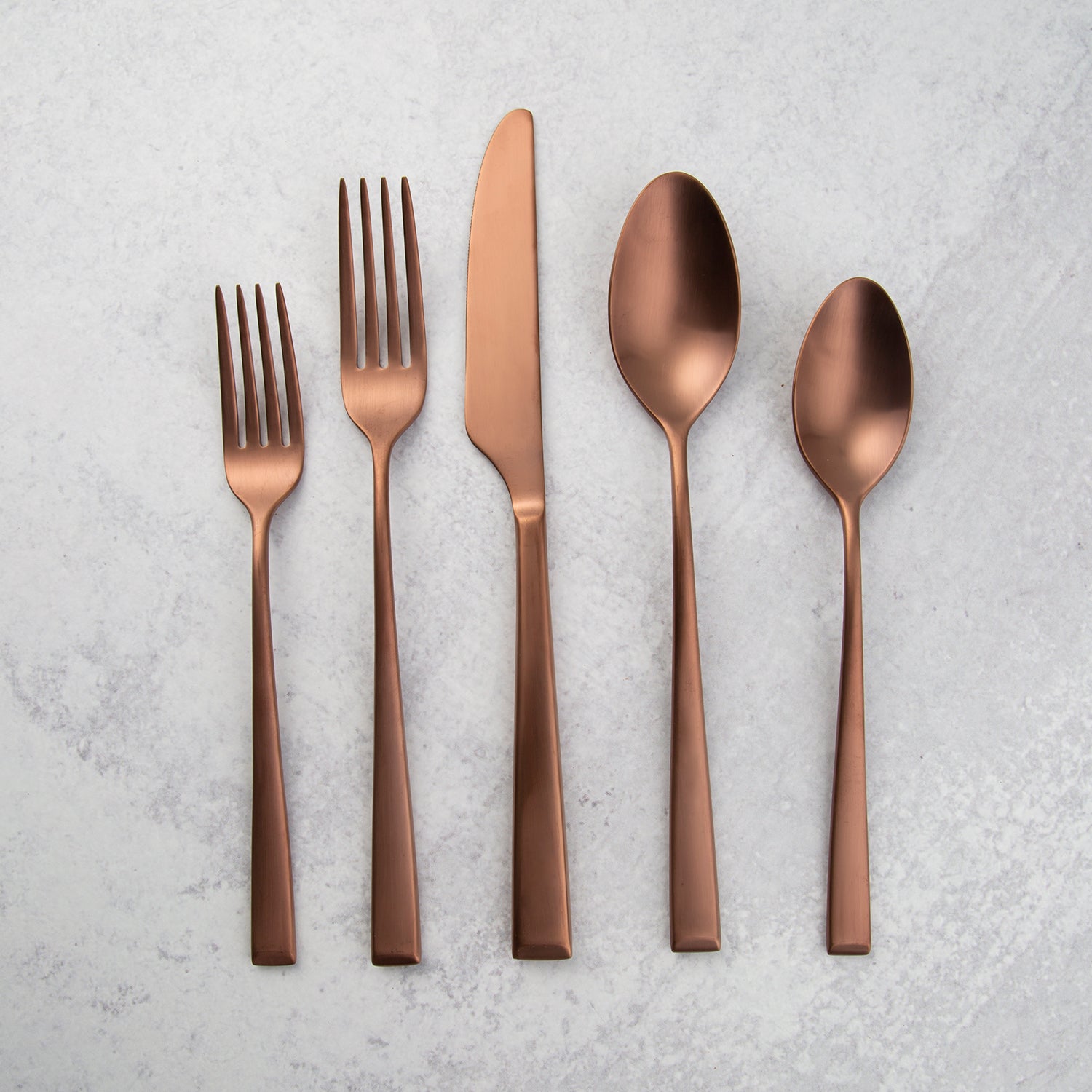 Lenox Heritage Lenox Heritage Marlise Copper Satin 20-Piece Flatware Set