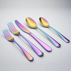Lenox Heritage Lenox Heritage Rhiannon Rainbow Mirror 20-Piece Flatware Set