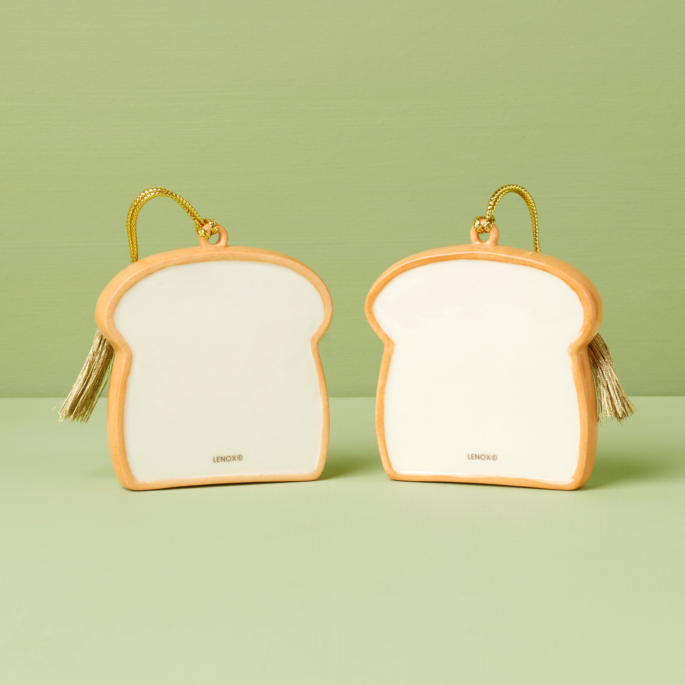 Lenox Heritage Lenox Heritage Personalized 2-Piece Peanut Butter & Jam Ornament Set - Image 2